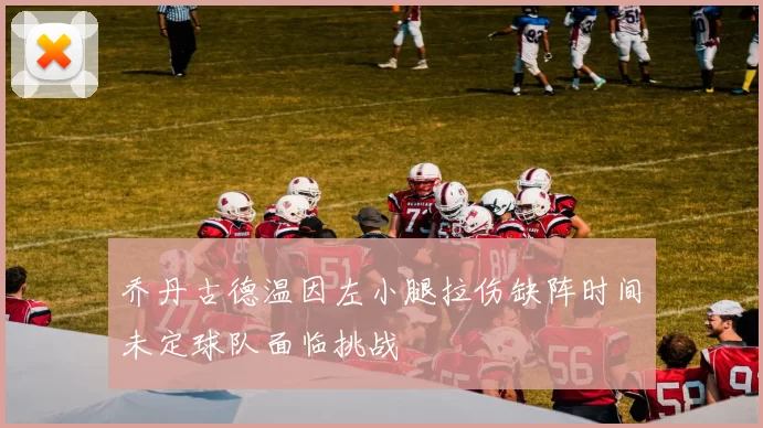 乔丹古德温因左小腿拉伤缺阵时间未定球队面临挑战